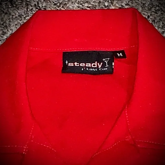 Vintage STEADY Lounge Shirt “Poison” Made In USA - Picture 3 of 5